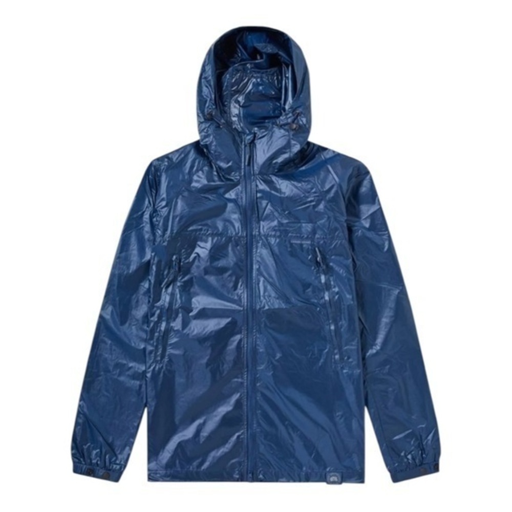 CANADA GOOSE Mens SANDPOINT Marine Blue HOODED JACKET Water Resistant Size L NWT